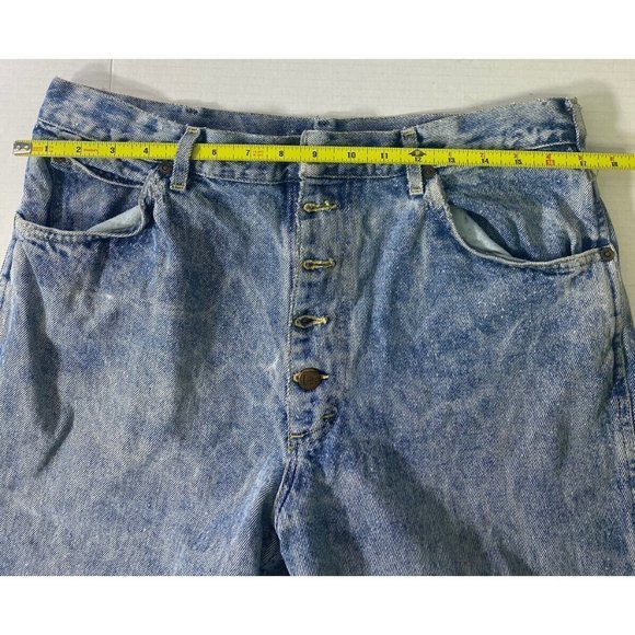 Lee Vintage Jeans.  Acid Wash.‎  Button Fly.  36x26.  90s - Picture 8 of 12